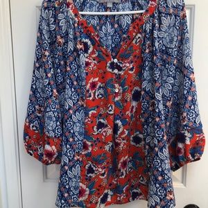 Peasant or Bohemian-style blouse.